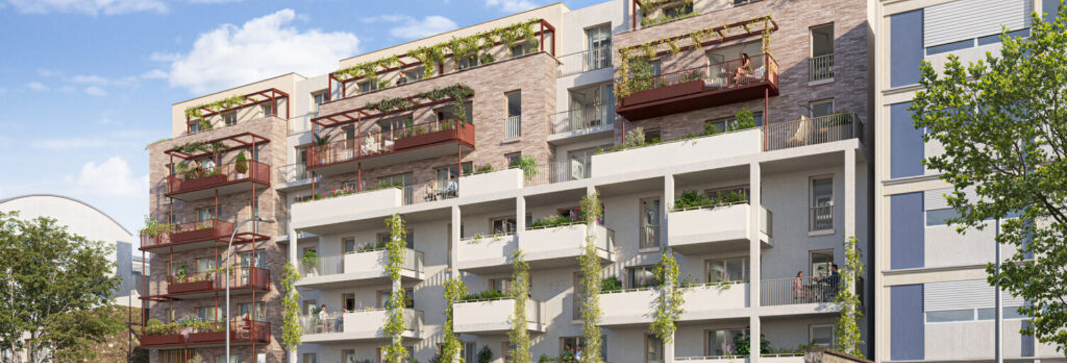 Appartement neuf T1, T2, T3, T4, T5 Pièce 37 à 90 m² à vendre à Juvisy-sur-Orge (91260)