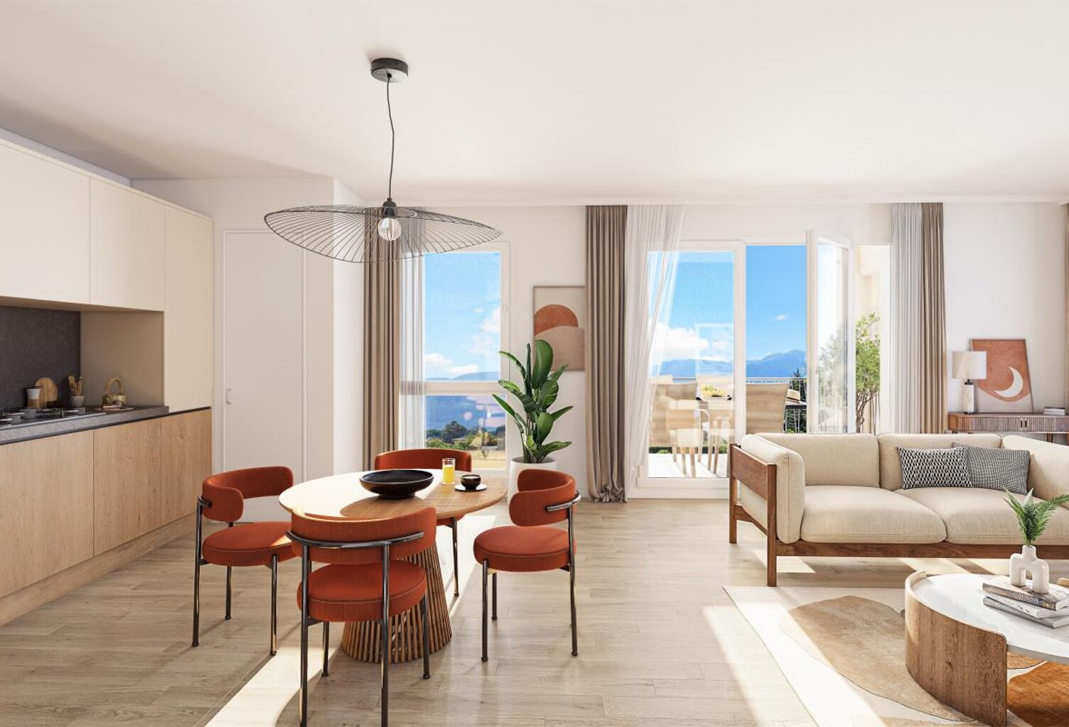 CHAPAREILLAN- APPARTEMENT T3 DE 62,72 m² AVEC BALCON — photo 1