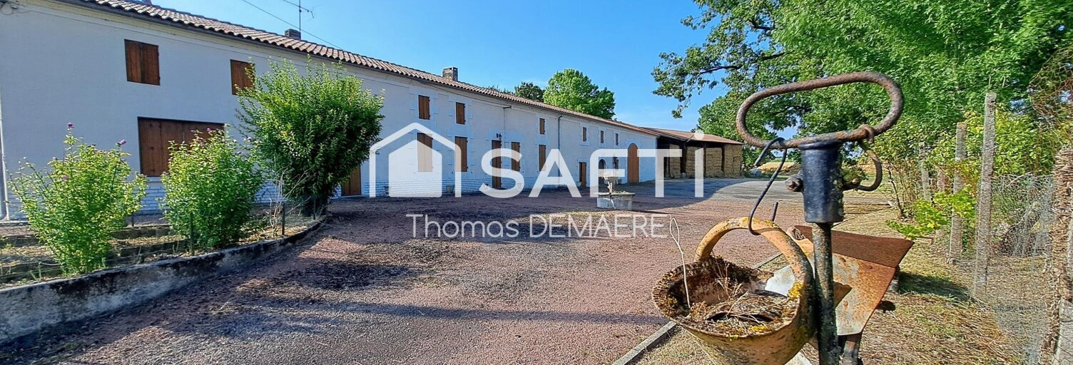 Maison 8 Pièces 214 m² à vendre à Montendre (17130)