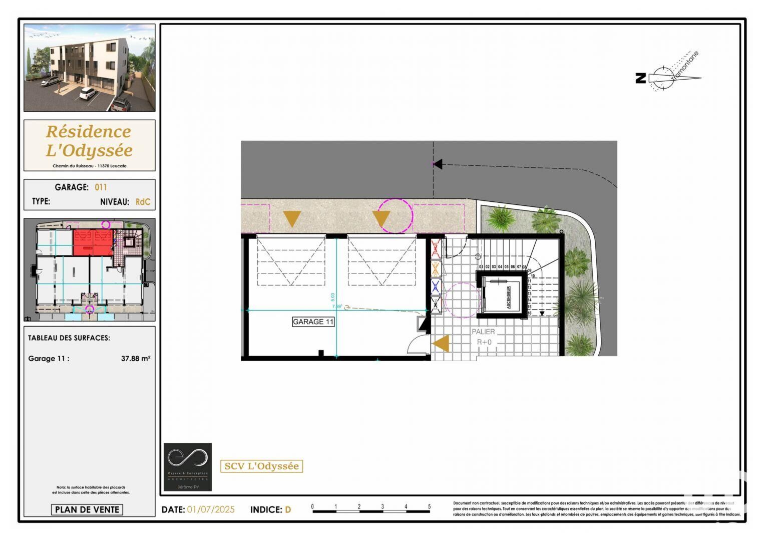 Vente Parking 38 m² - Photo 3