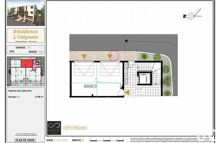 Vente Parking 38 m&sup2; — photo 3