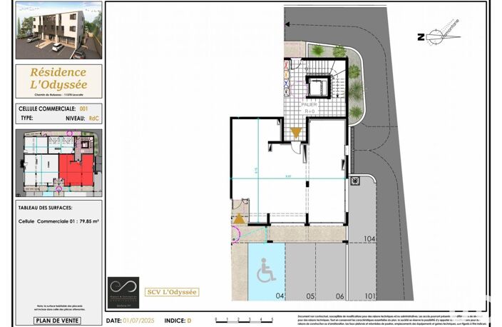 Vente Murs commerciaux 80 m&sup2; — photo 2