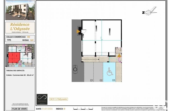 Vente Murs commerciaux 86 m&sup2; — photo 2
