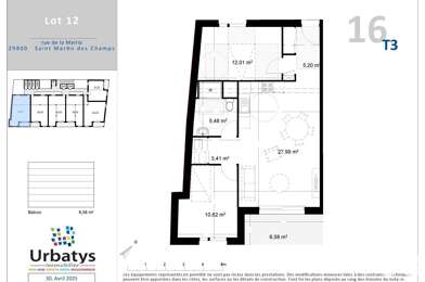 Appartement 3 pièces 251576 €