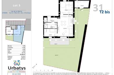 Appartement 3 pièces 203008 €
