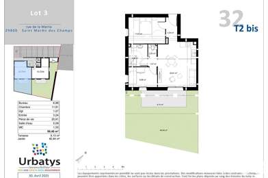 Appartement 3 pièces 200668 €