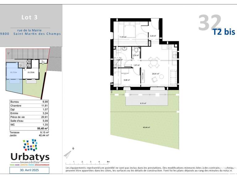 Vente Appartement 3 pièces — photo 1
