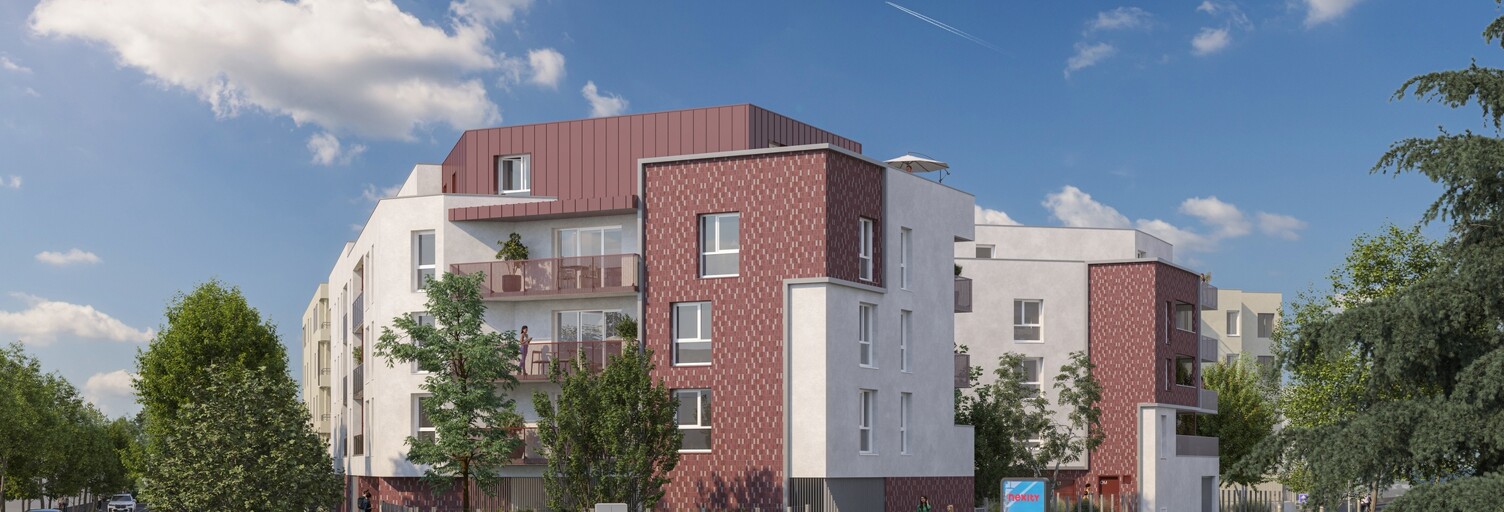 Appartement neuf T2, T3, T4 Pièce 40 à 82 m² à vendre à Sotteville-lès-Rouen (76300)