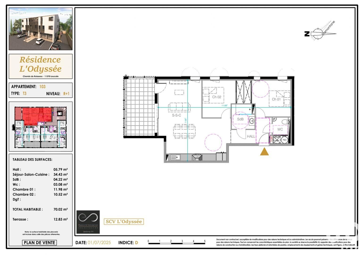Vente Appartement 3 pièces - Photo 2