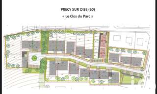 Terrain  1489 m² à vendre à Précy-sur-Oise (60460)