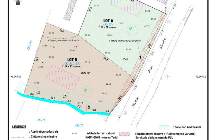 Martignas - Terrain à bâtir de 1 159 m² ? Proximité centre-ville — photo 3