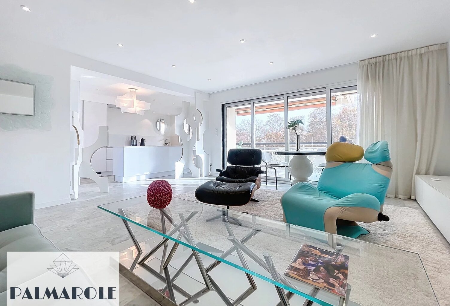 Perpignan Cours palmarole  - Appartement T3 traversant avec terrasse, parking privé et cave — photo 1