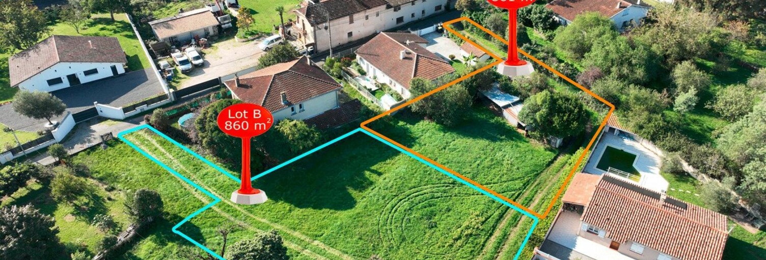Terrain  860 m² à vendre à Cazères (31220)