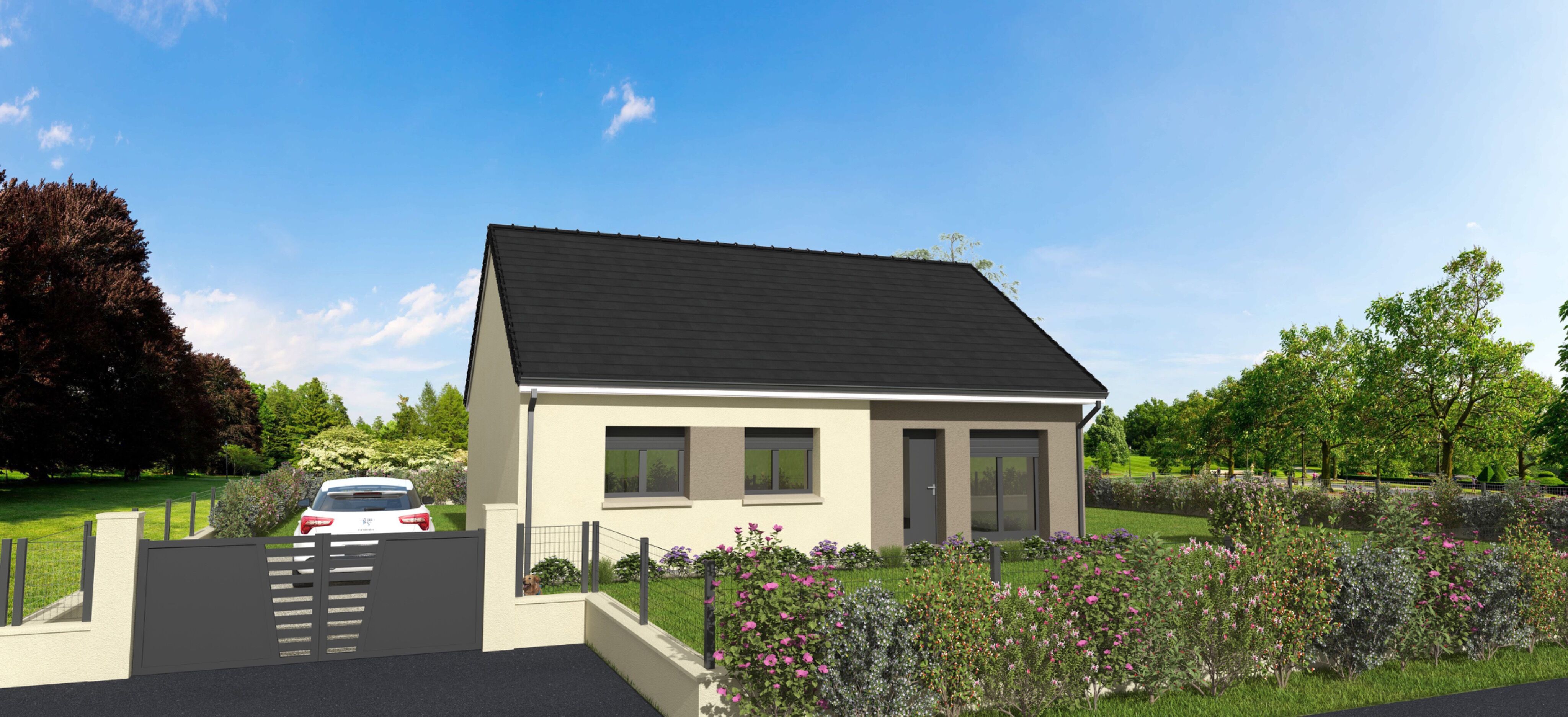 À Vendre - Maison de plain-pied 80 m² + combles aménageables - Saint-Lyé-la-Forêt (45170)