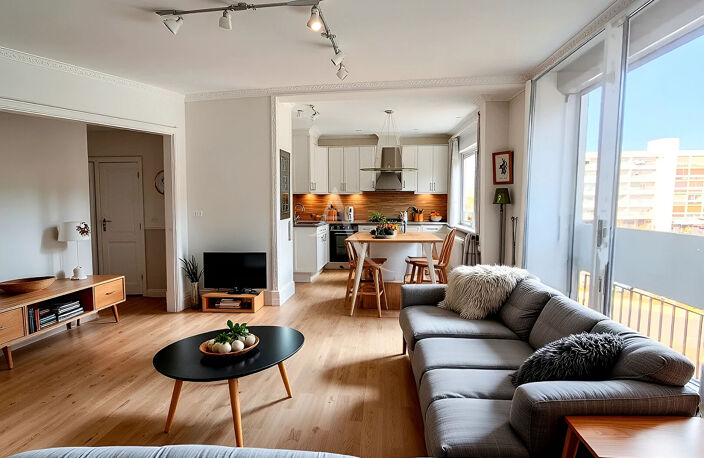 Balaruc Les Bains - Appartement T2 bis de 47M² avec balcons, cave et garage fermé... — photo 4