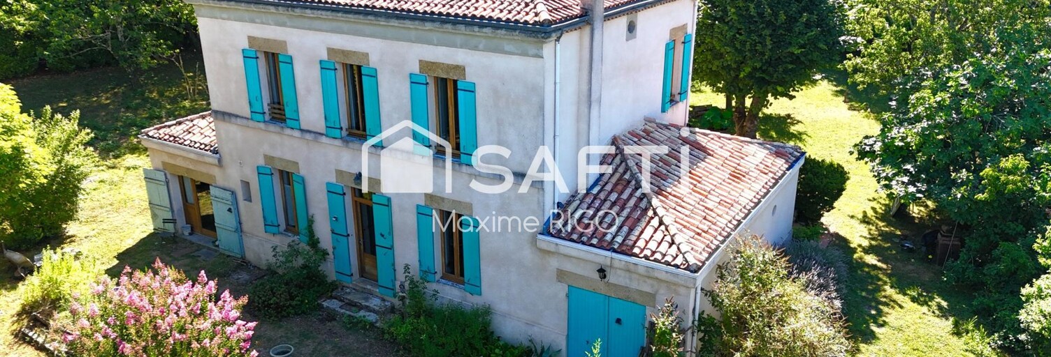 Maison 6 Pièces 152 m² à vendre à Birac-sur-Trec (47200)