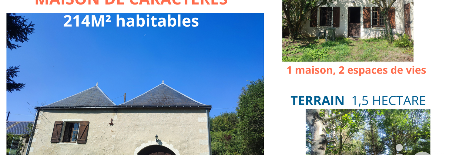 Maison 10 Pièces 214 m² à vendre à Nogent-sur-Loir (72500)