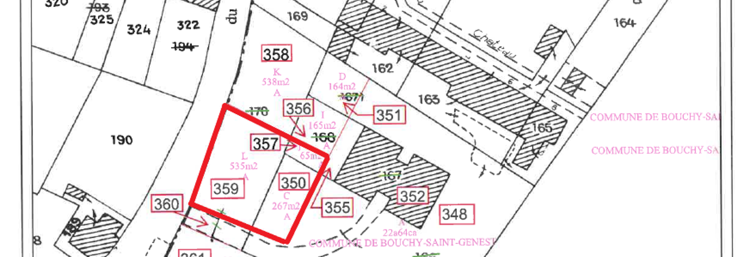 Terrain  867 m² à vendre à Bouchy-Saint-Genest (51310)