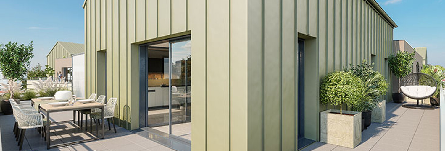 Appartement neuf T2, T3, T4 Pièce 38 à 84 m² à vendre à Carpiquet (14650)