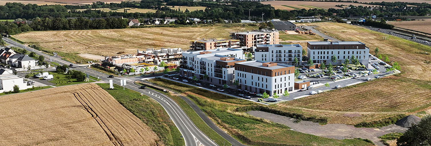 Appartement neuf T1, T2, T3 Pièce 44 à 192 m² à vendre à Bretteville-sur-Odon (14760)