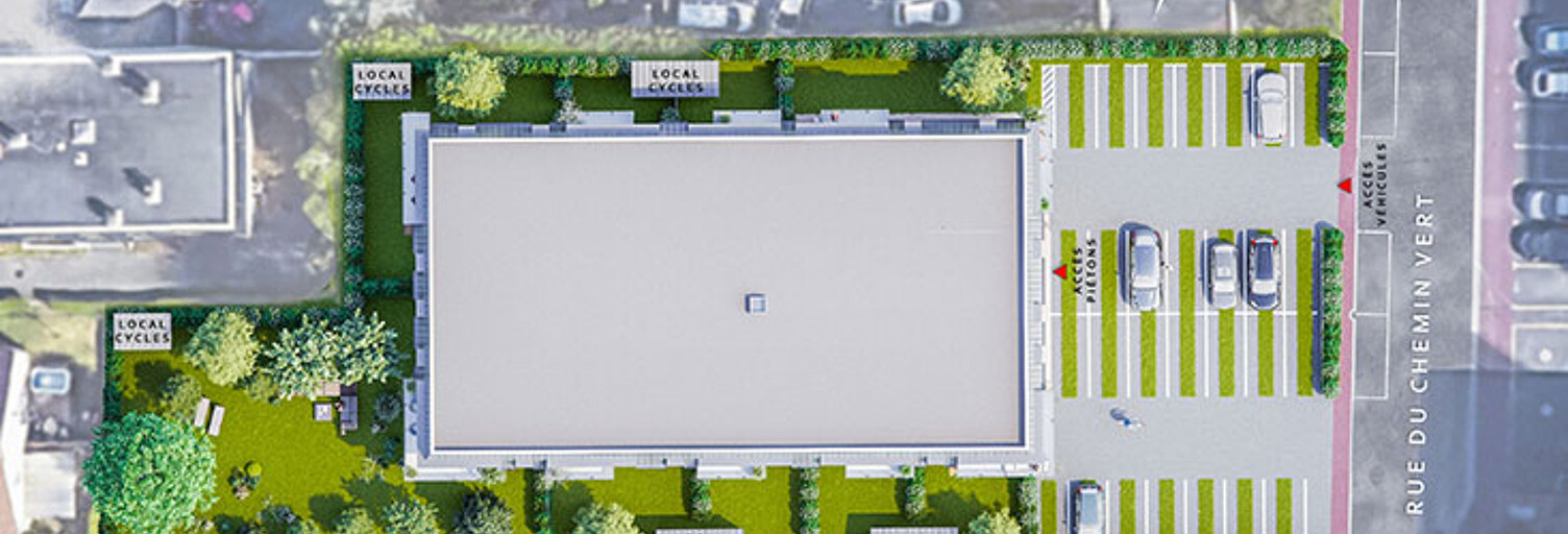 Appartement neuf T2, T3 Pièce 44 à 60 m² à vendre à Ifs (14123)