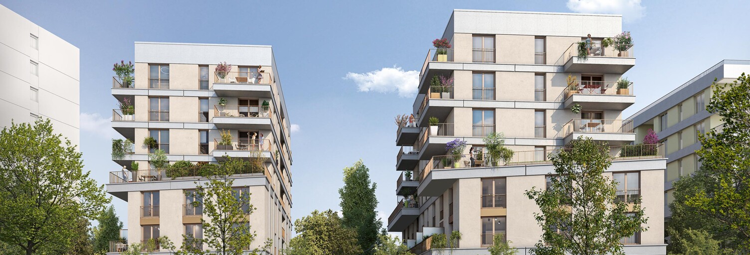 Appartement neuf T2, T3, T4 Pièce 40 à 81 m² à vendre à Nanterre (92000)