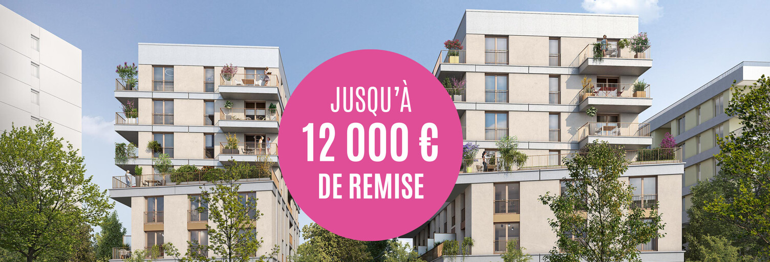 Appartement neuf T2, T3, T4 Pièce 42 à 85 m² à vendre à Nanterre (92000)