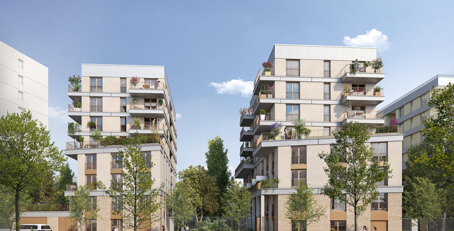 Vente programme neuf T2, T3, T4 42 à 85 m² Nanterre (92000) — photo 1