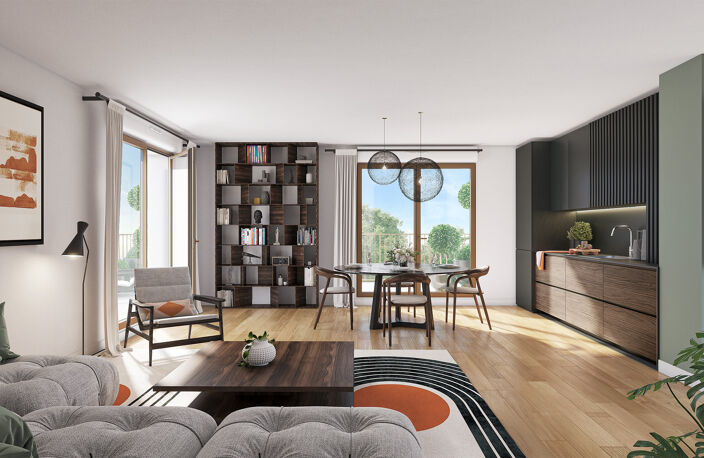 Vente programme neuf T2, T3, T4 42 à 85 m² Nanterre (92000) — photo 5