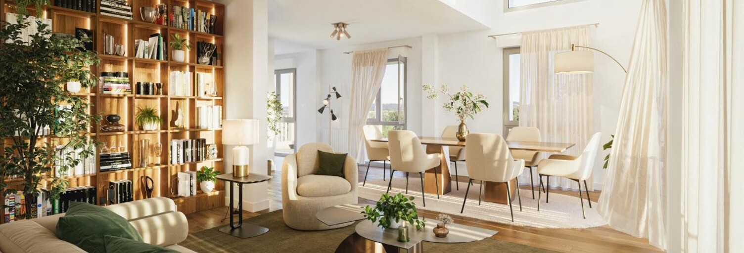 Appartement neuf T1, T2, T3, T4 Pièce 37 à 94 m² à vendre à Torcy (77200)