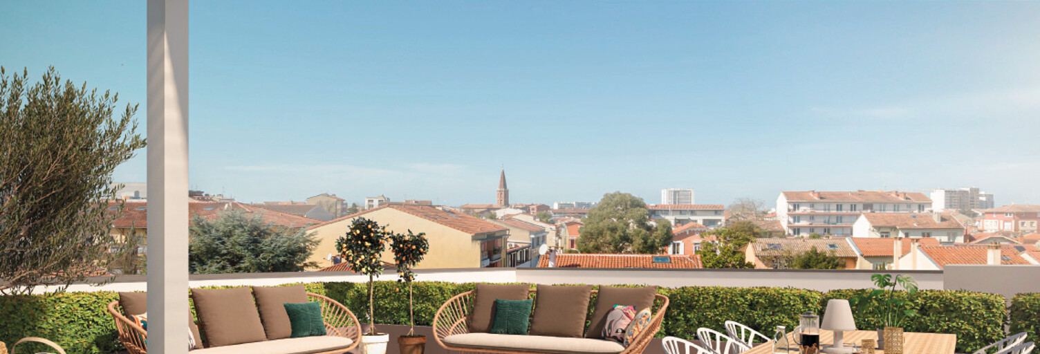 Appartement neuf T2, T3, T4 Pièce 42 à 79 m² à vendre à Toulouse (31200)