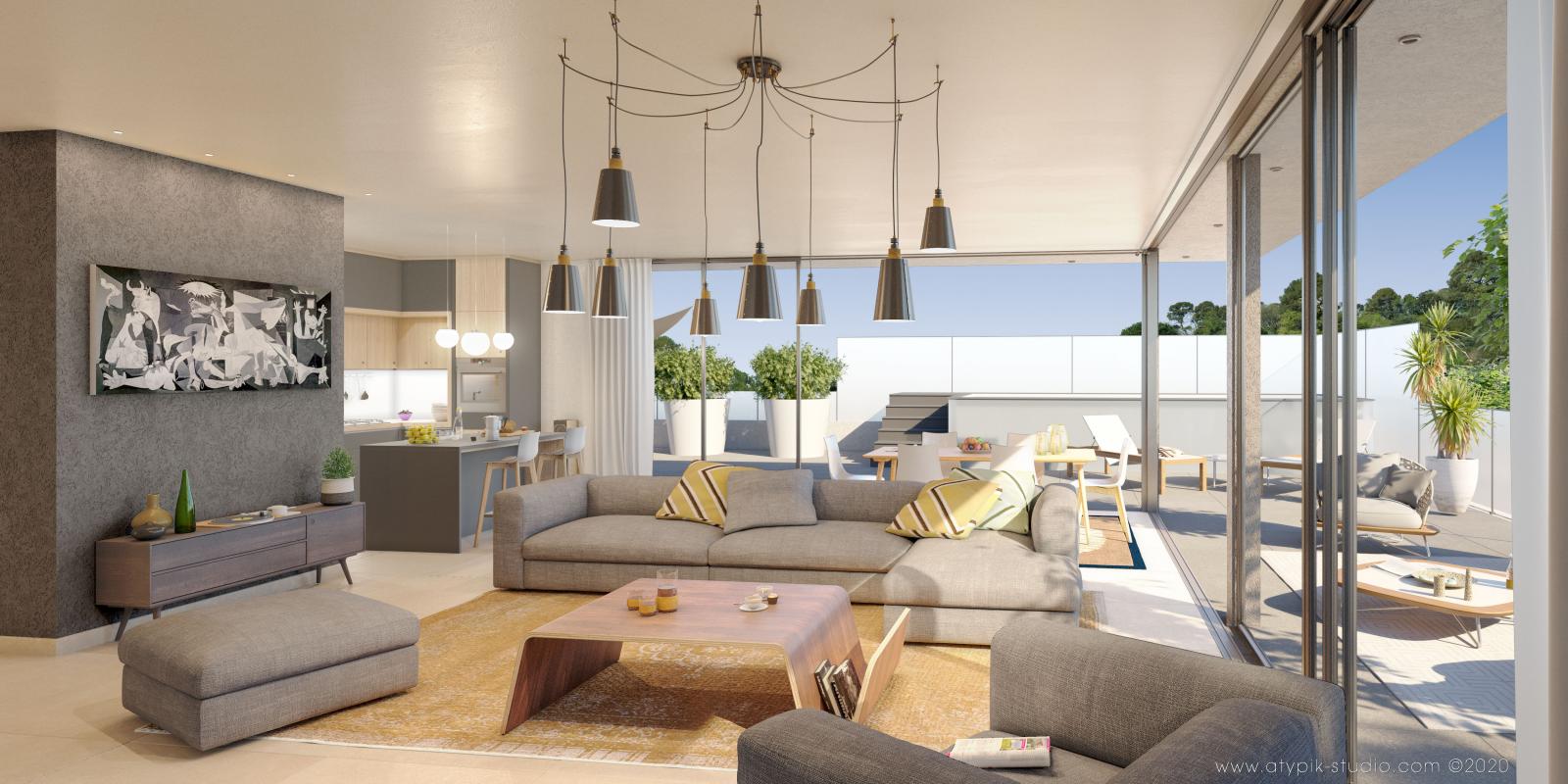 Appartement neuf 2 pièces 44 m²