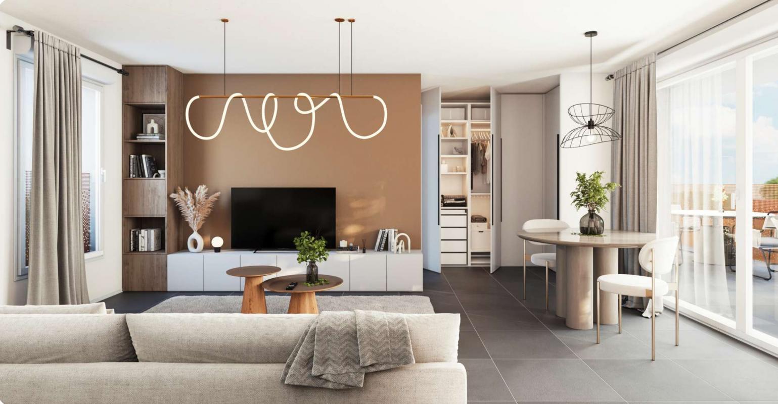 Appartement neuf 2 pièces 42 m²