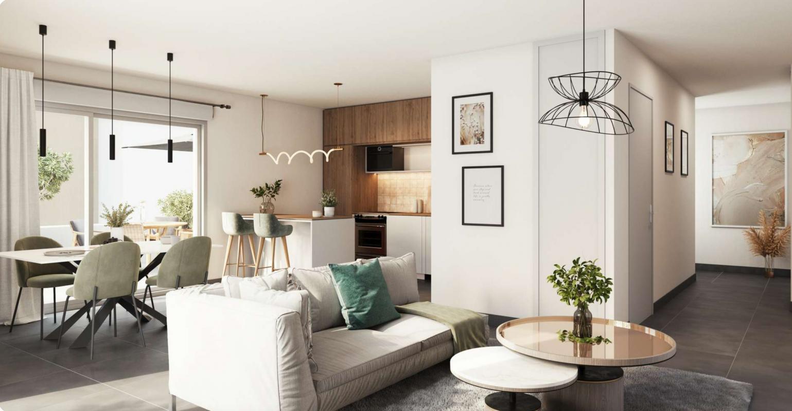 Appartement neuf 2 pièces 42 m²