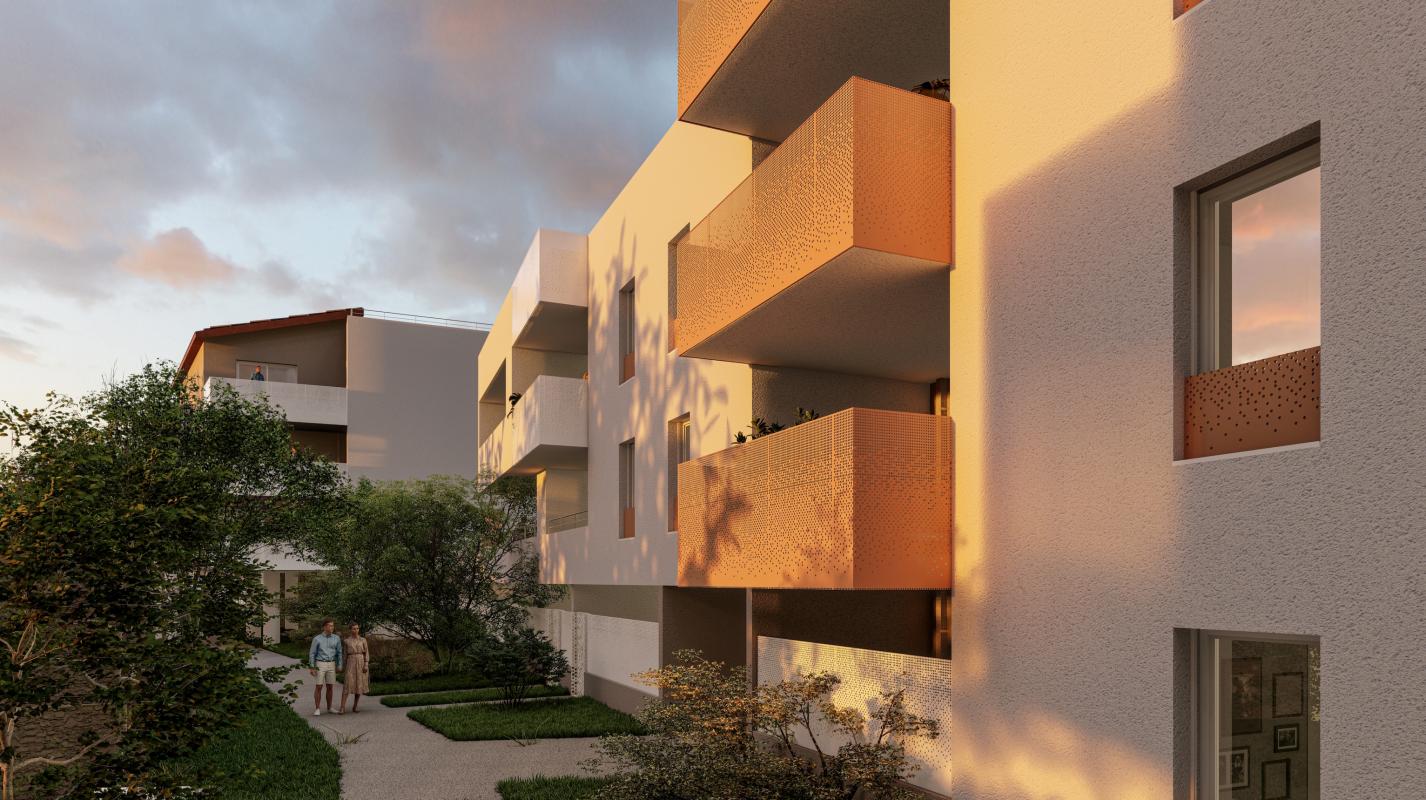 Appartement neuf 2 pièces 42 m²