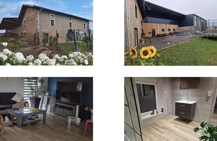 Propriete à vendre 7 pièces proche de EPINAL (88) FERME rénovée + HANGAR/GARAGE + 5000 m2 de TERRAIN — photo 4