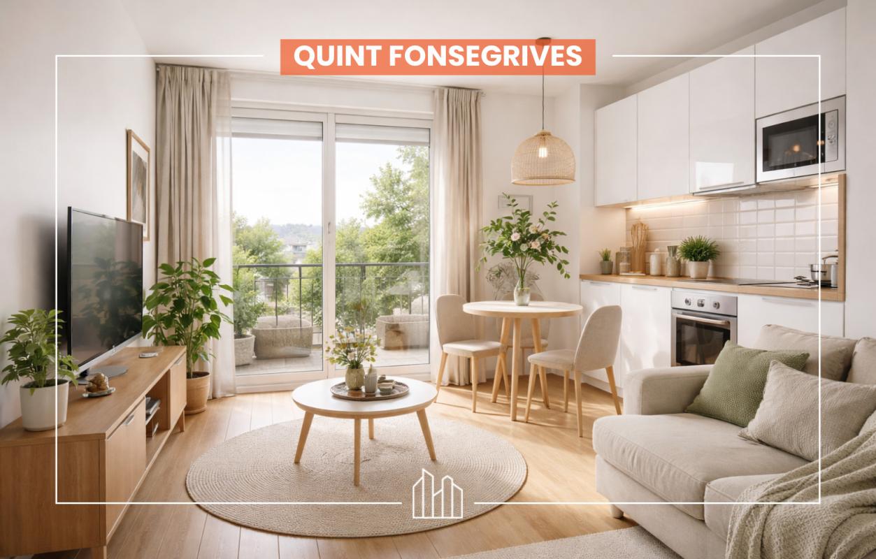 Quint-Fonsegrives Appartement neuf 24 m²