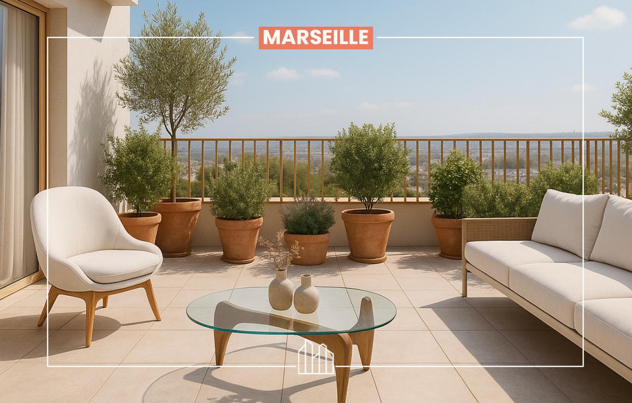 Marseille 15eme Appartement neuf 2 pièces 43 m²