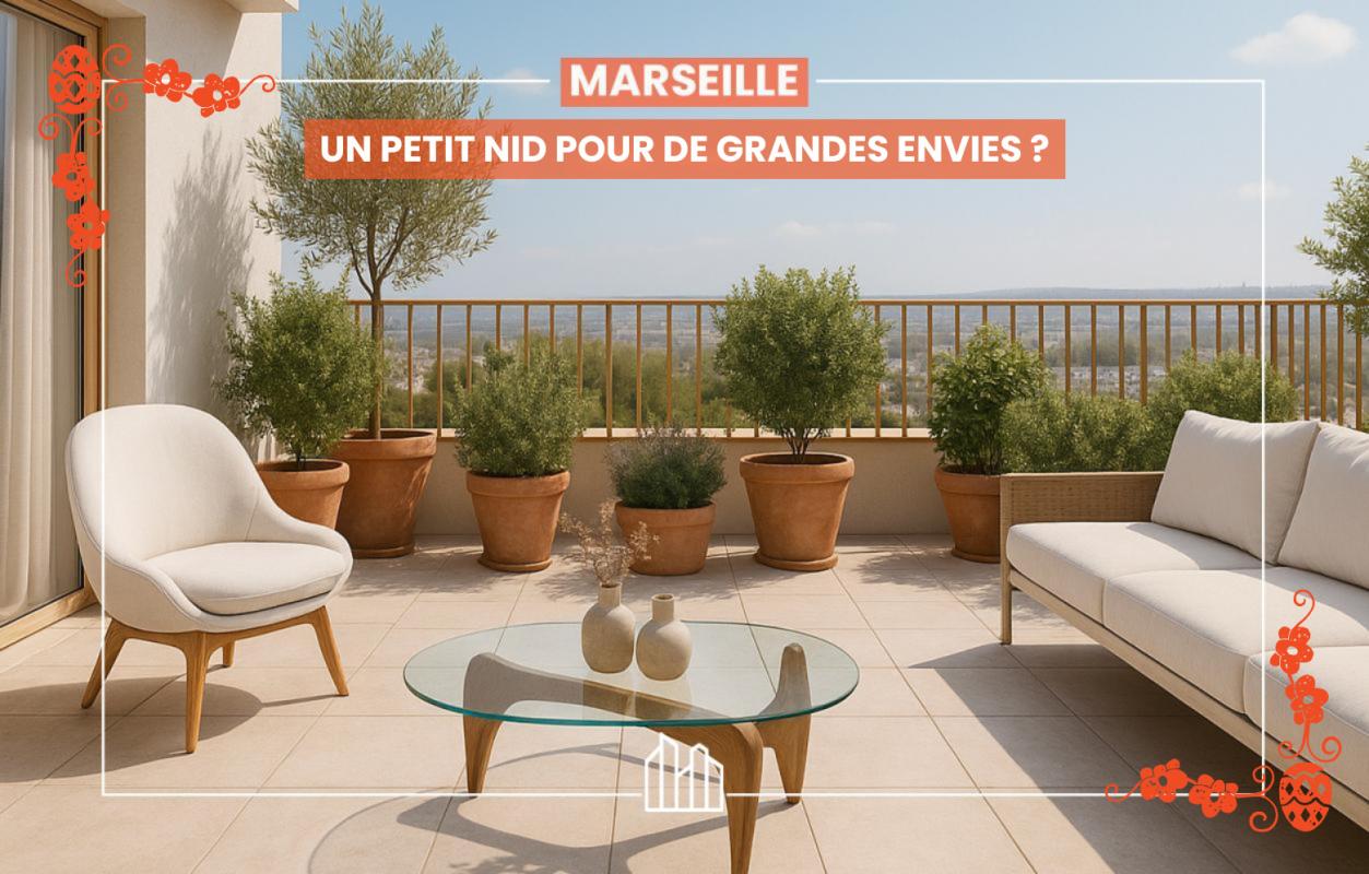 Appartement neuf 2 pièces 43 m² Marseille 15eme 13015