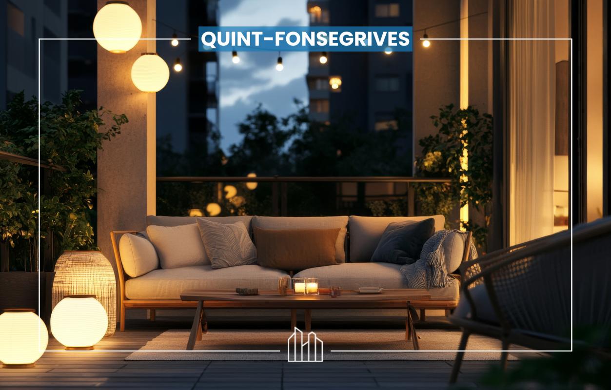 Quint-Fonsegrives Appartement neuf 2 pièces 45 m²