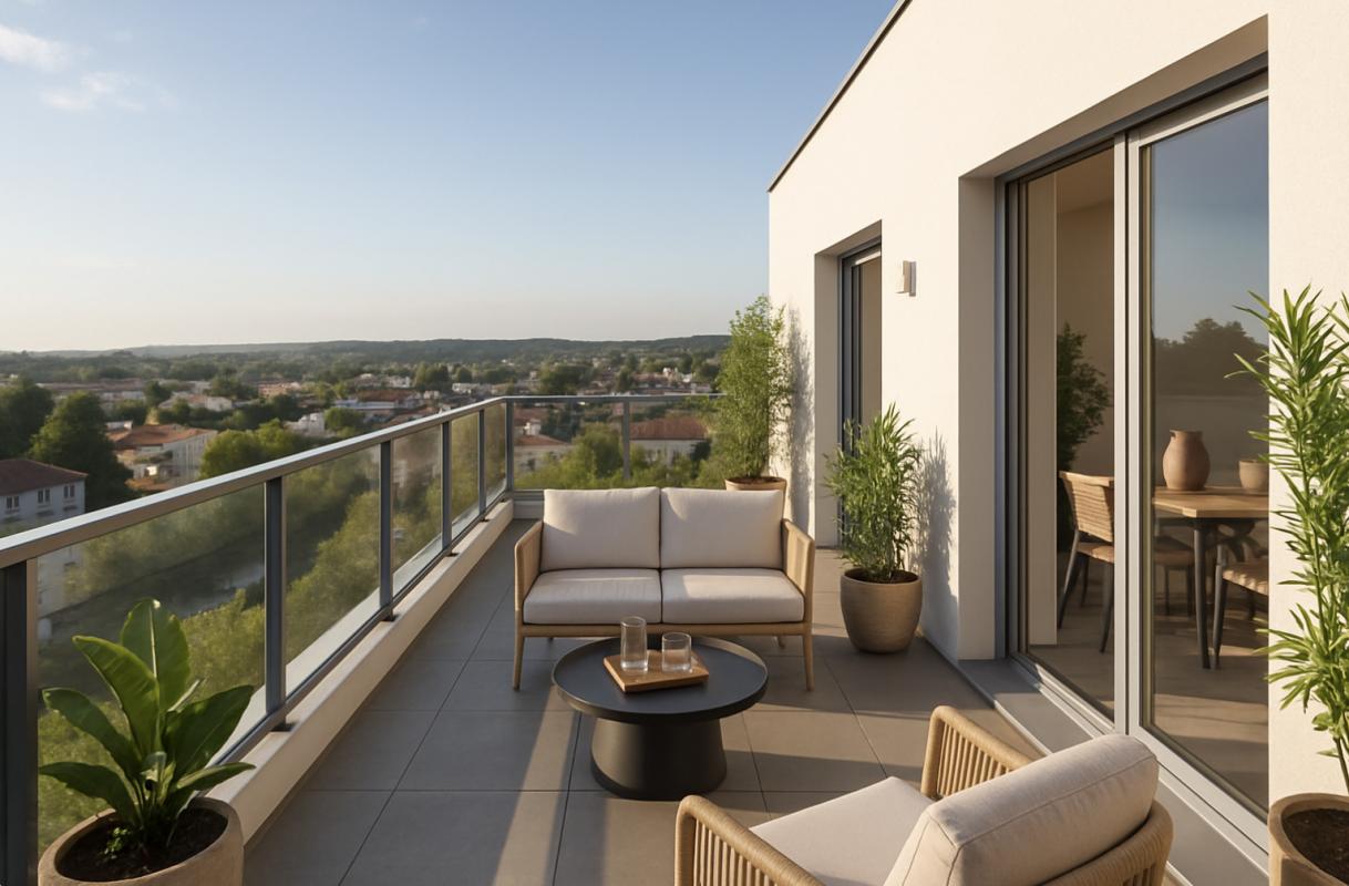Appartement neuf 2 pièces 39 m²