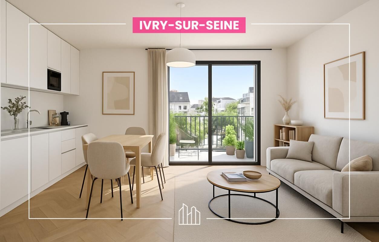 Ivry-sur-Seine Appartement neuf 2 pièces 40 m²