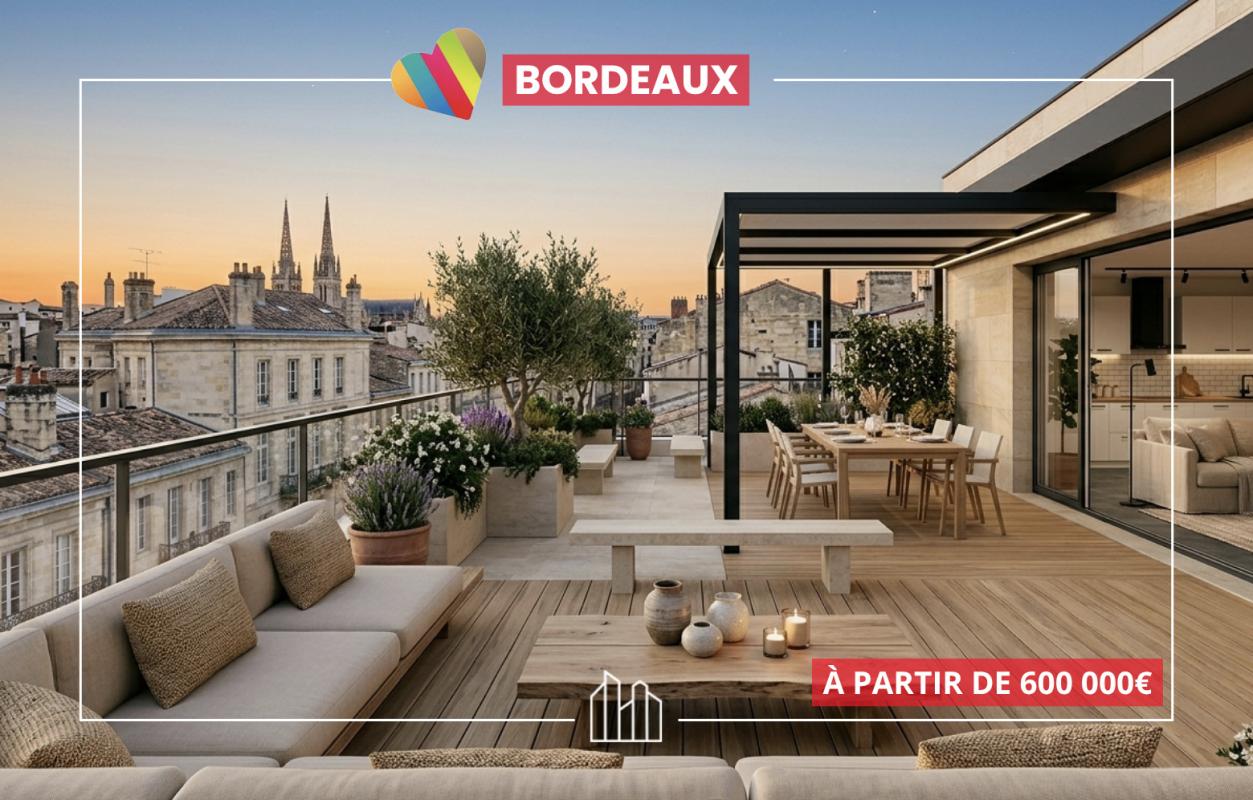 Bordeaux Appartement neuf 4 pièces 89 m²