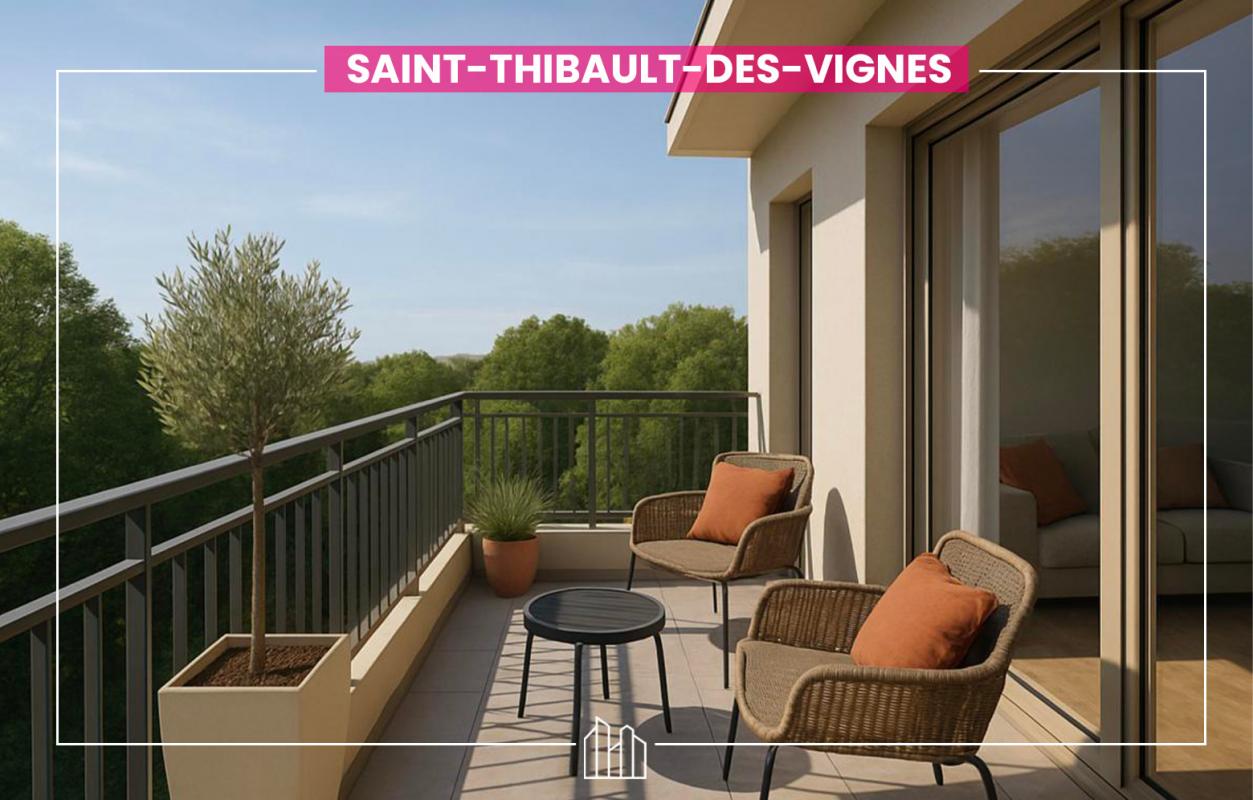 Appartement neuf 3 pièces 50 m² Saint-Thibault-des-Vignes 77400