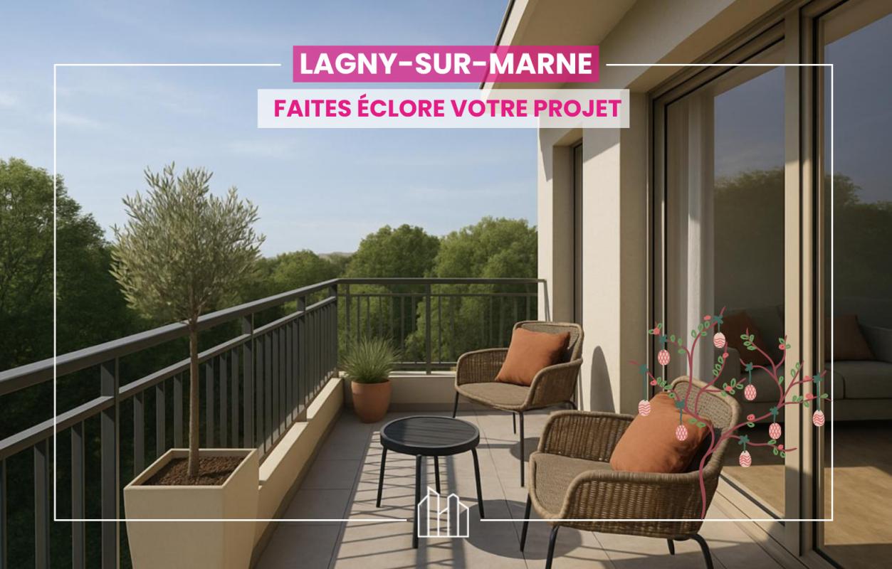 Saint-Thibault-des-Vignes Appartement 3 pièces 50 m²