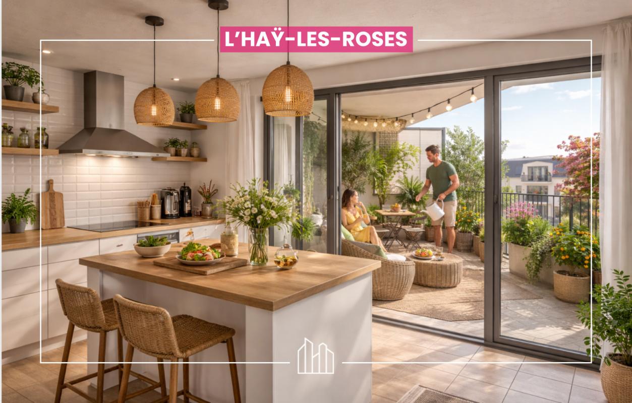 RÉSIDENCE DUPONT - LIVRAISON IMMÉDIATE  Appartement neuf L'Hay-les-Roses  94240
