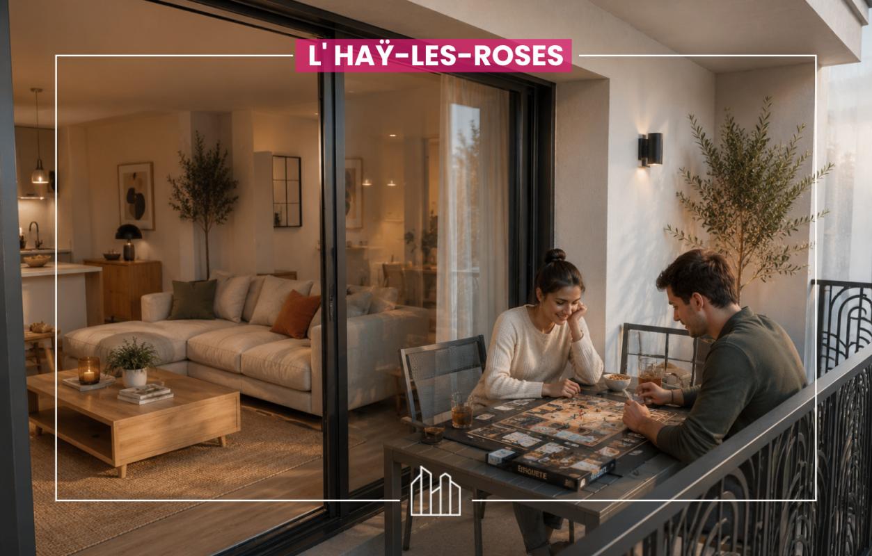 L'Hay-les-Roses  Appartement 3 pièces 63 m²