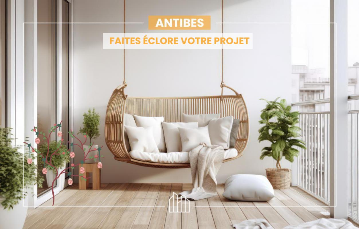 Antibes Appartement neuf 3 pièces 58 m²