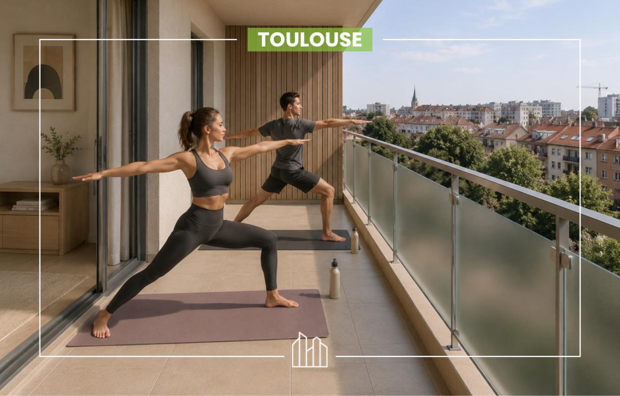 RÉSIDENCE INTIMISTE - T3 AVEC EXTÉRIEUR,&nbsp;
                                                                                      Appartement neuf
                                                                                     Toulouse&nbsp-&nbsp
                                                                                     31300