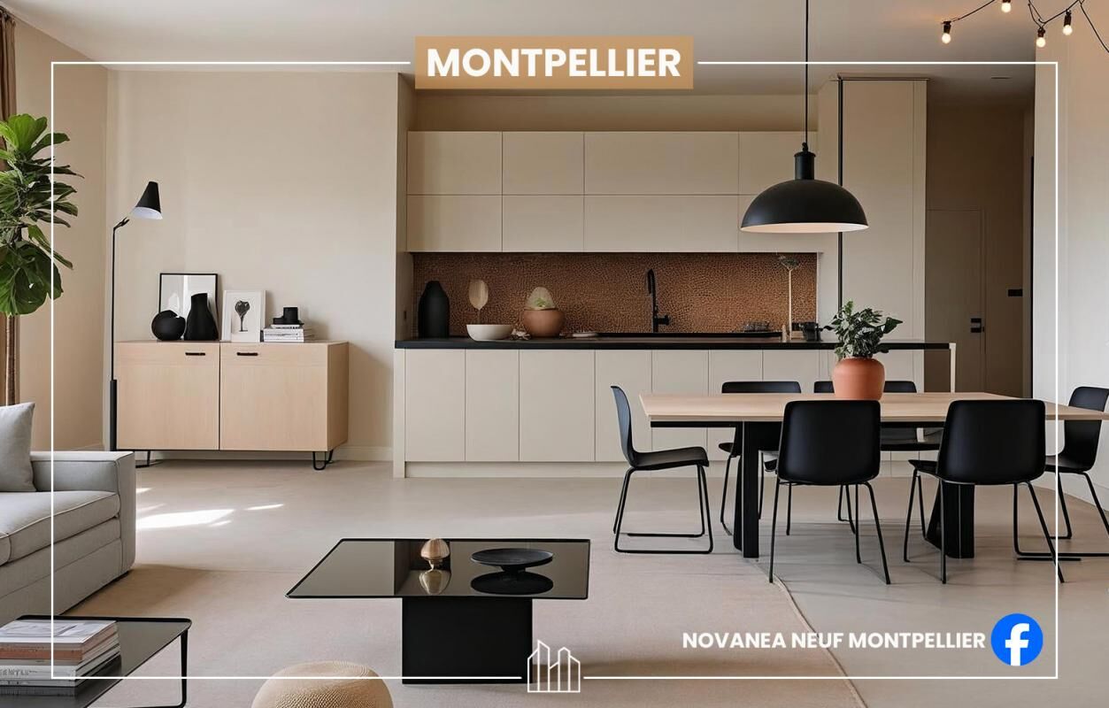 Montpellier Appartement neuf 3 pièces 66 m²